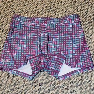 Under Armour Purple and Blue Athletic Shorts